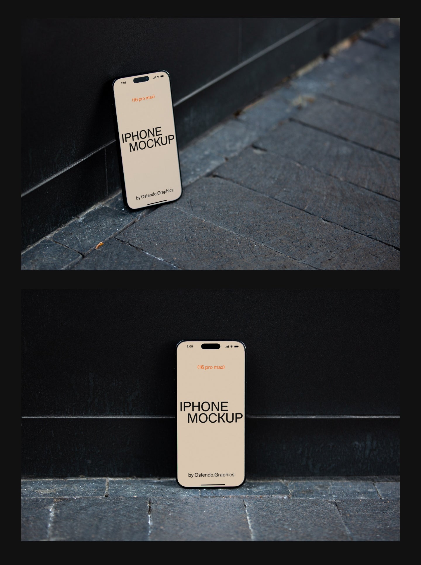 DD24-25 iPhone 16 Pro Max Mockup Photograph