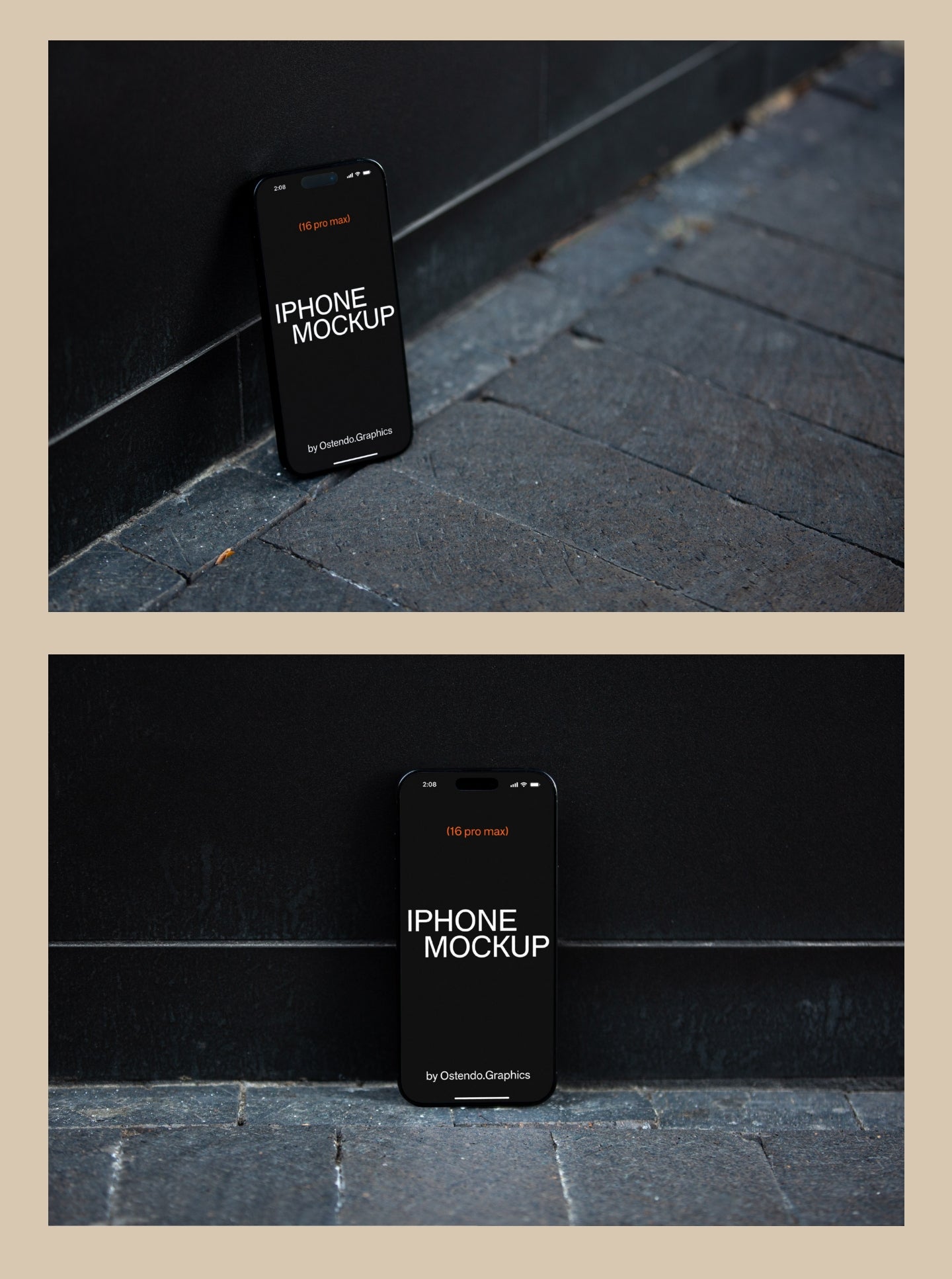 DD24-25 iPhone 16 Pro Max Mockup Photograph