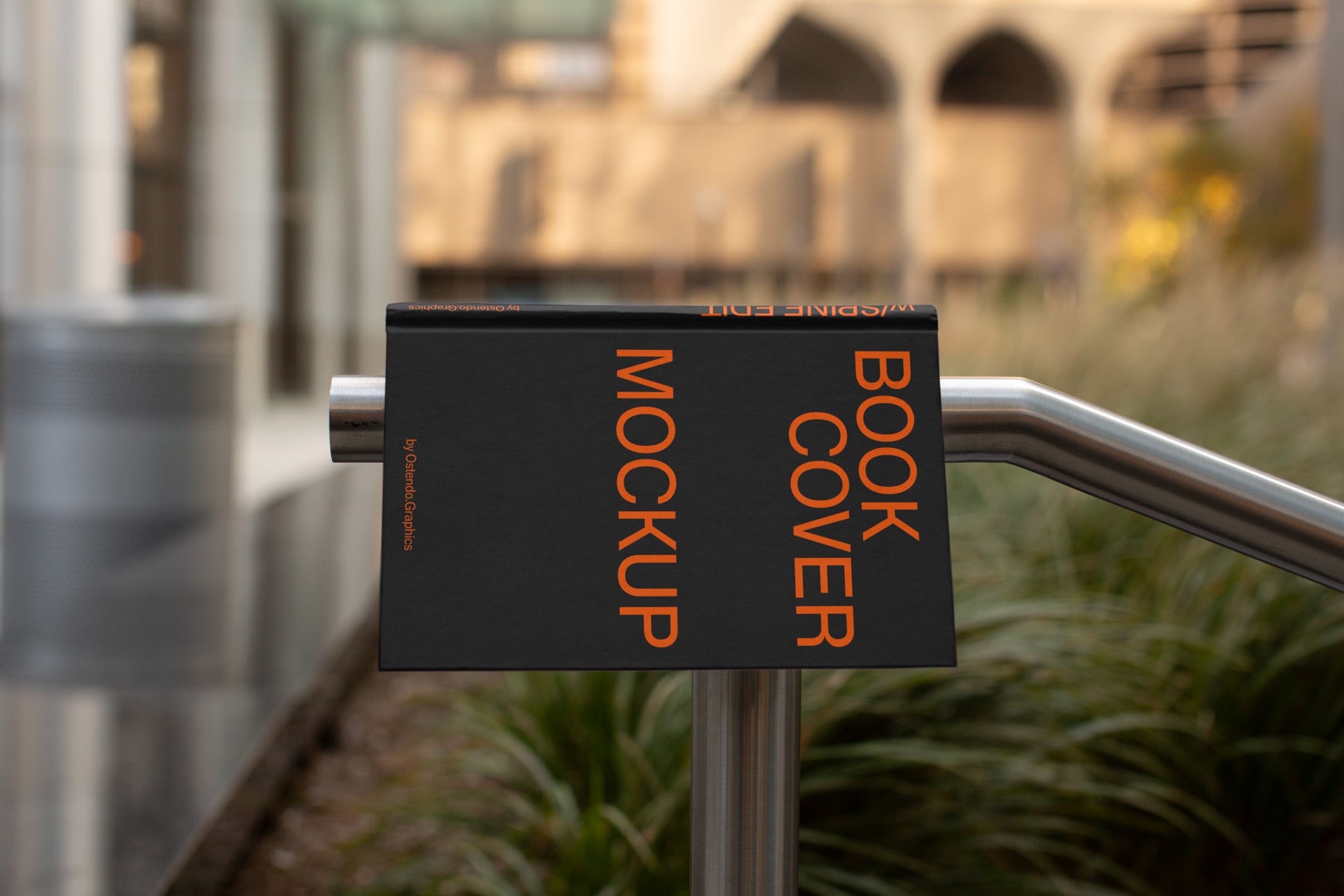 BO4 Book Cover Design Mockup (Hardback)