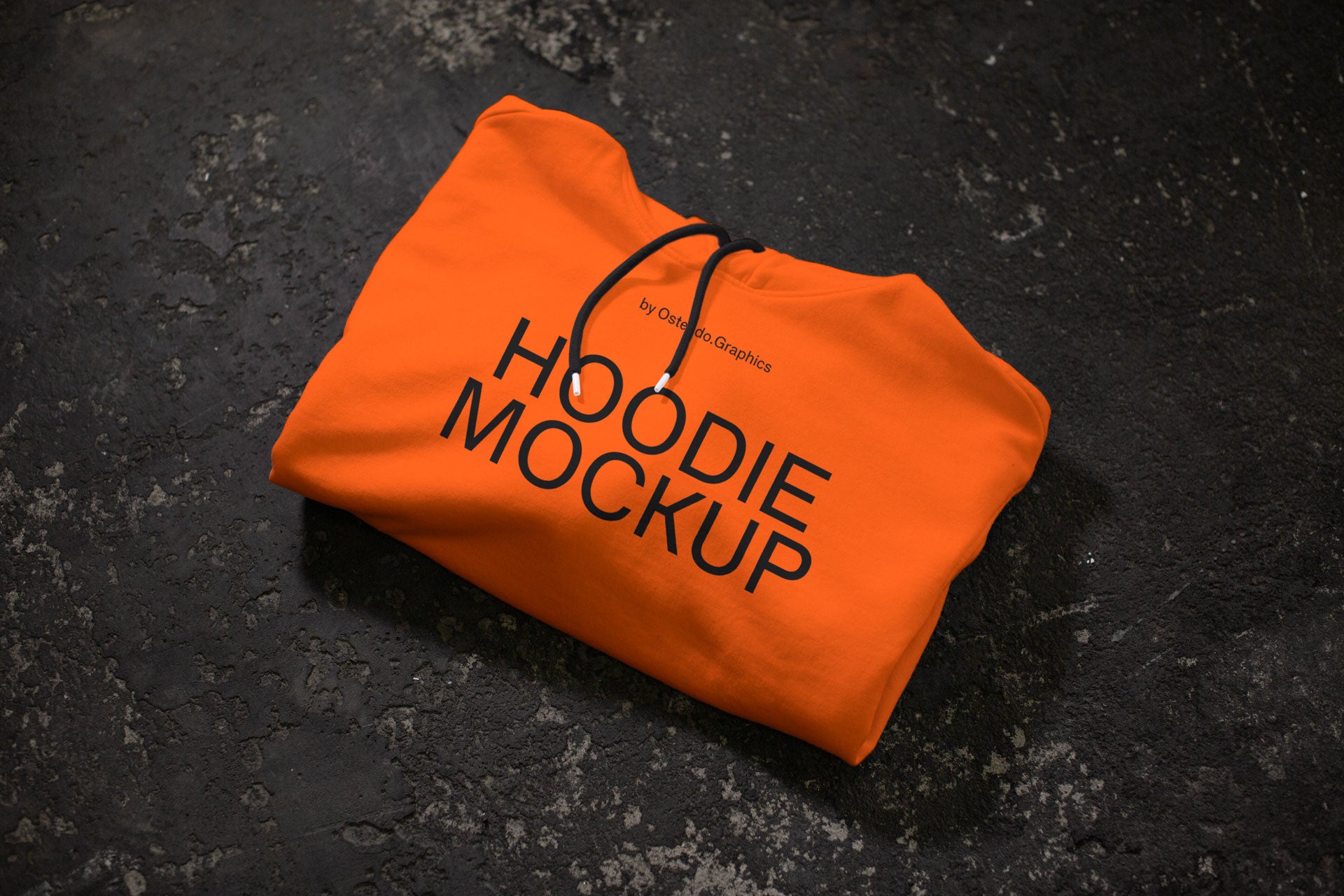 CL10 Folded Hoodie Mockup
