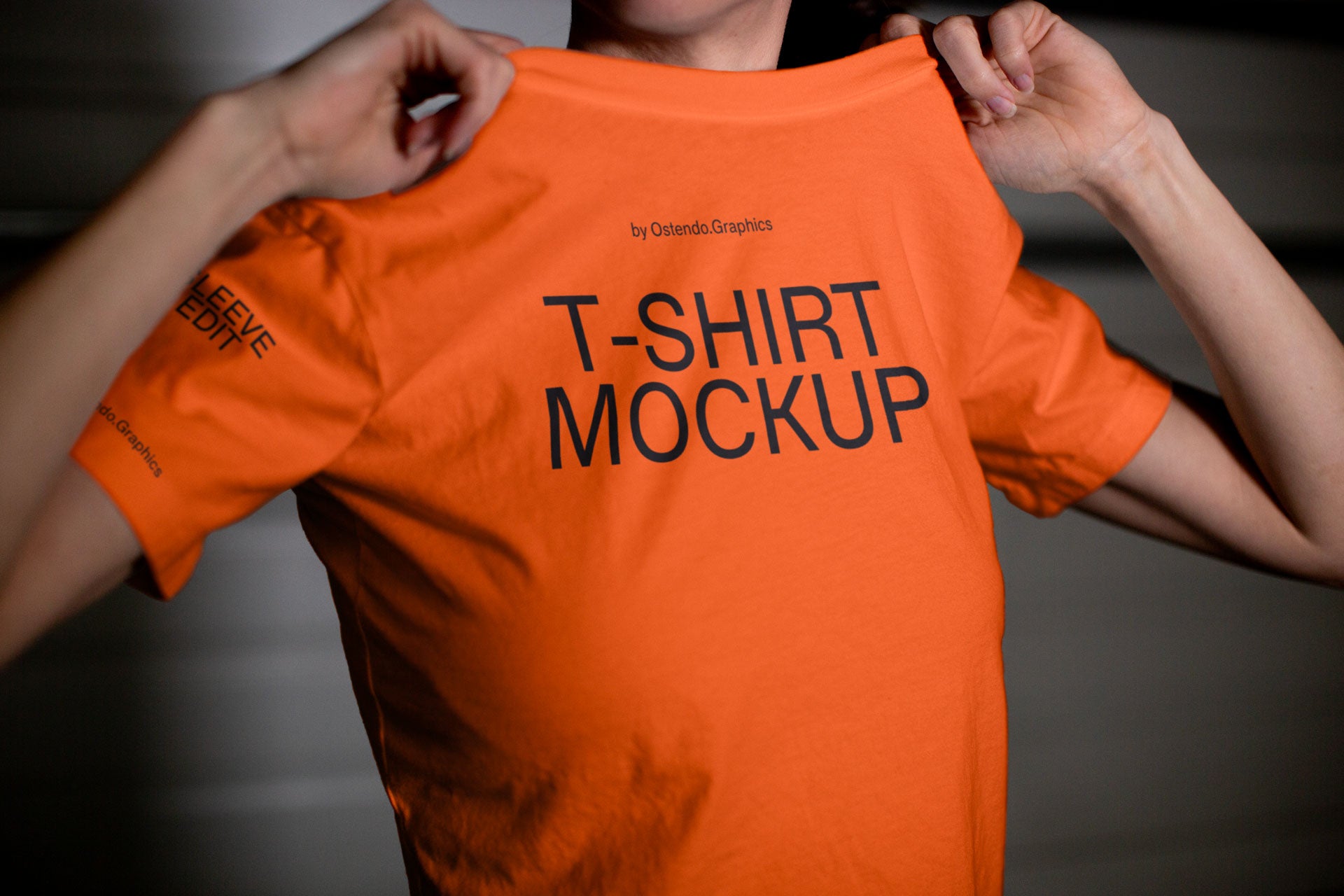 CL15 Women's T-Shirt Front Mockup Stretched