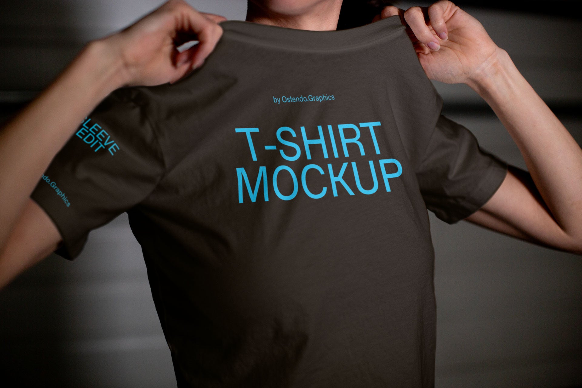 CL15 Women's T-Shirt Front Mockup Stretched