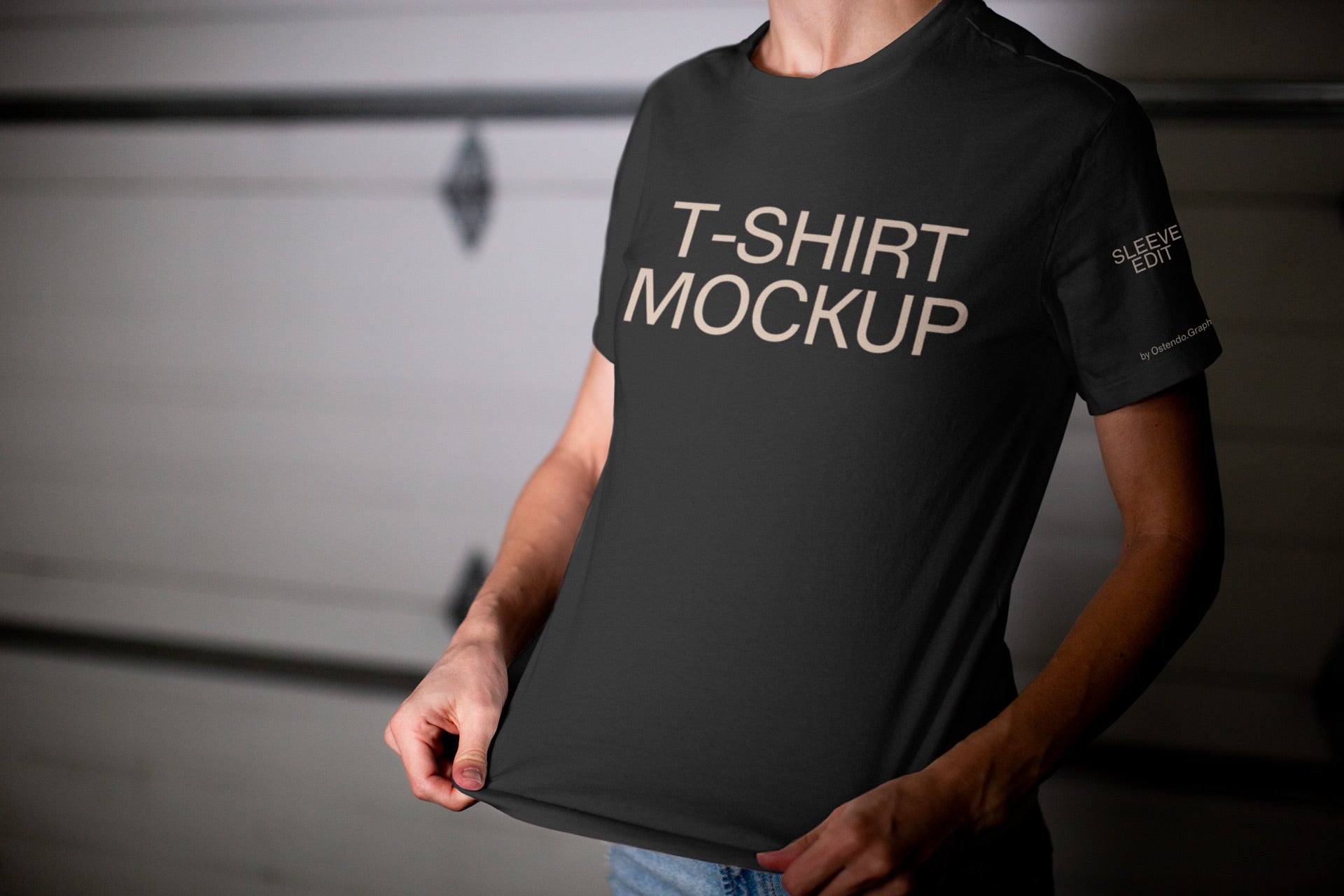 CL16 Women's T-Shirt Stretched Front Mockup