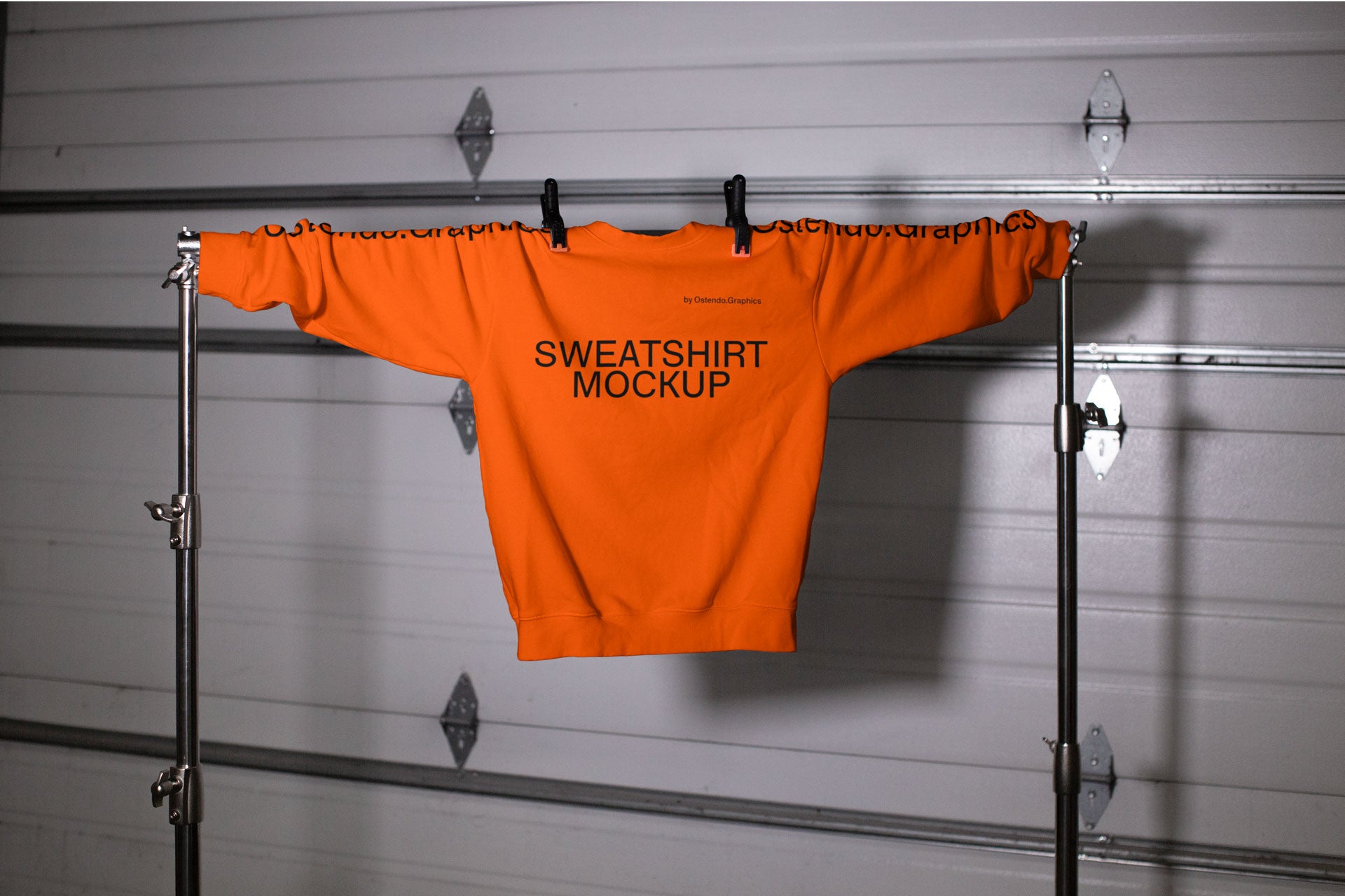 CL07 Crew Sweatshirt Mockup Strung Out