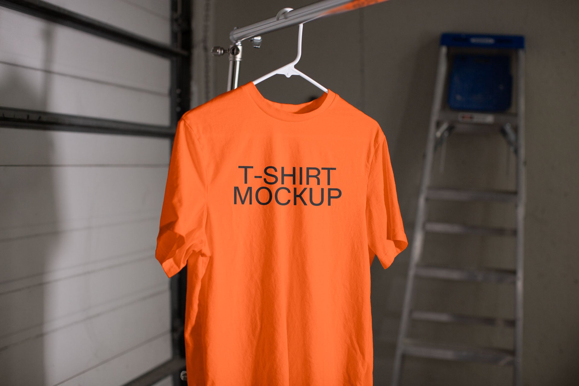 CL09 T-Shirt Hanger Mockup