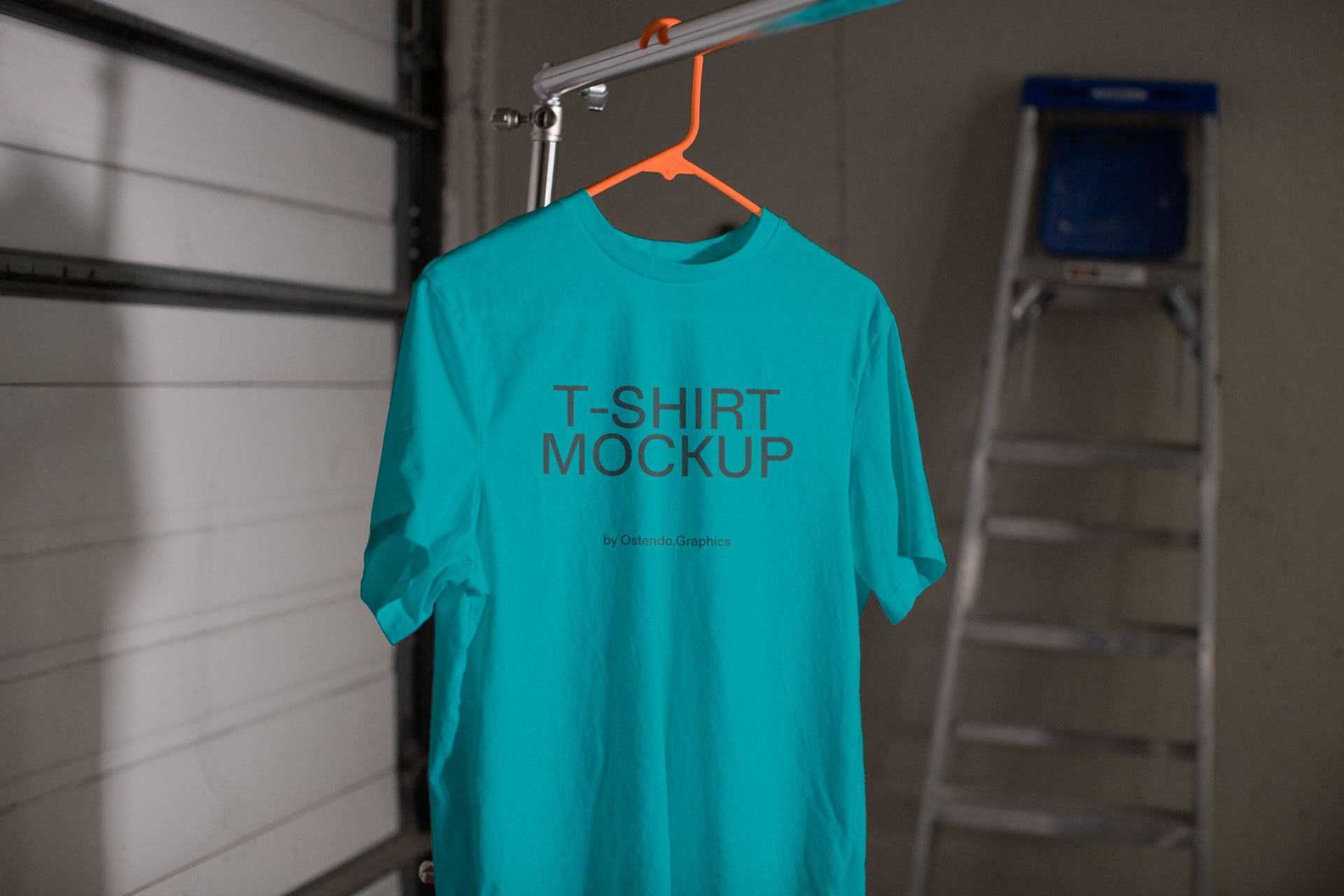 CL09 T-Shirt Hanger Mockup