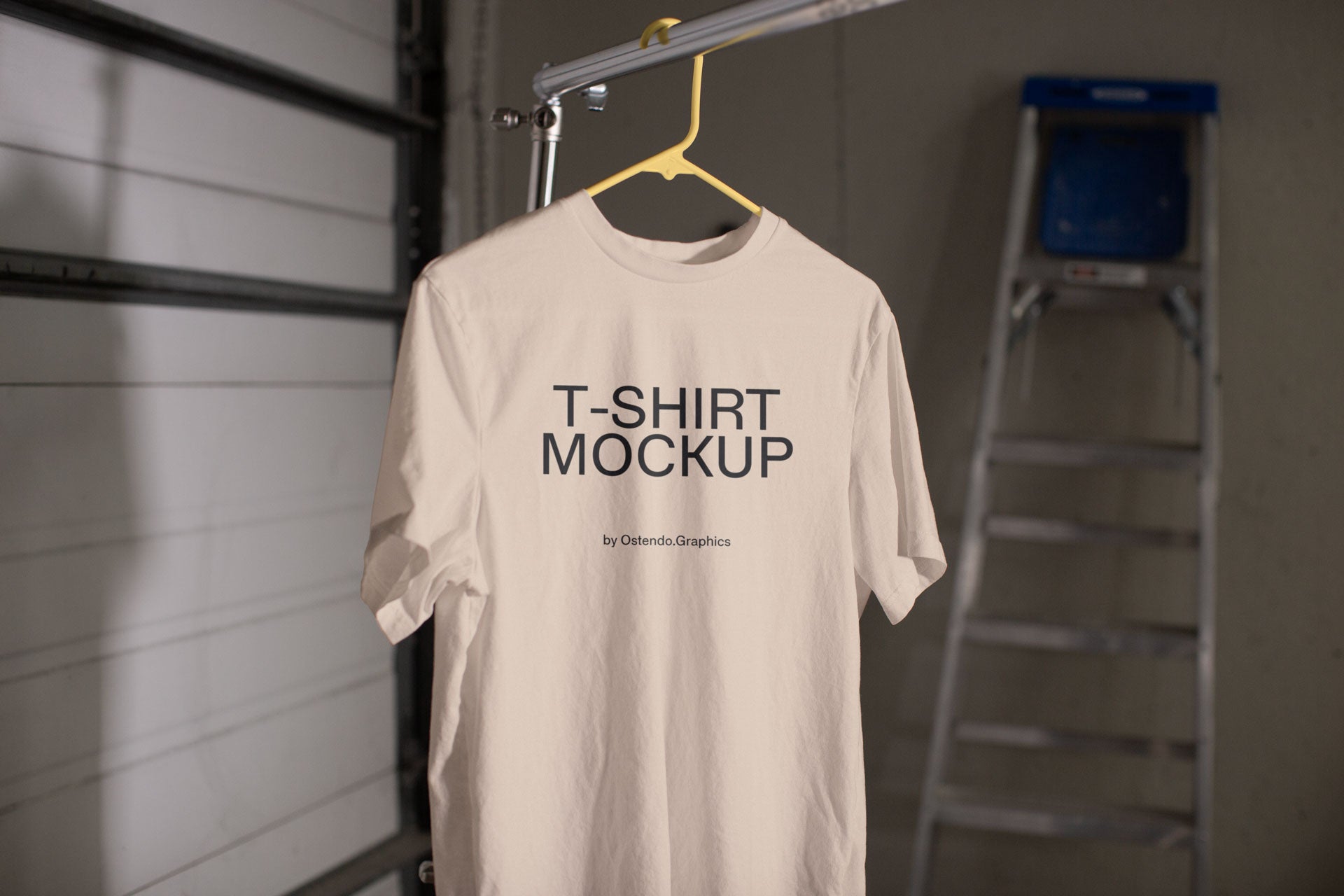 CL09 T-Shirt Hanger Mockup