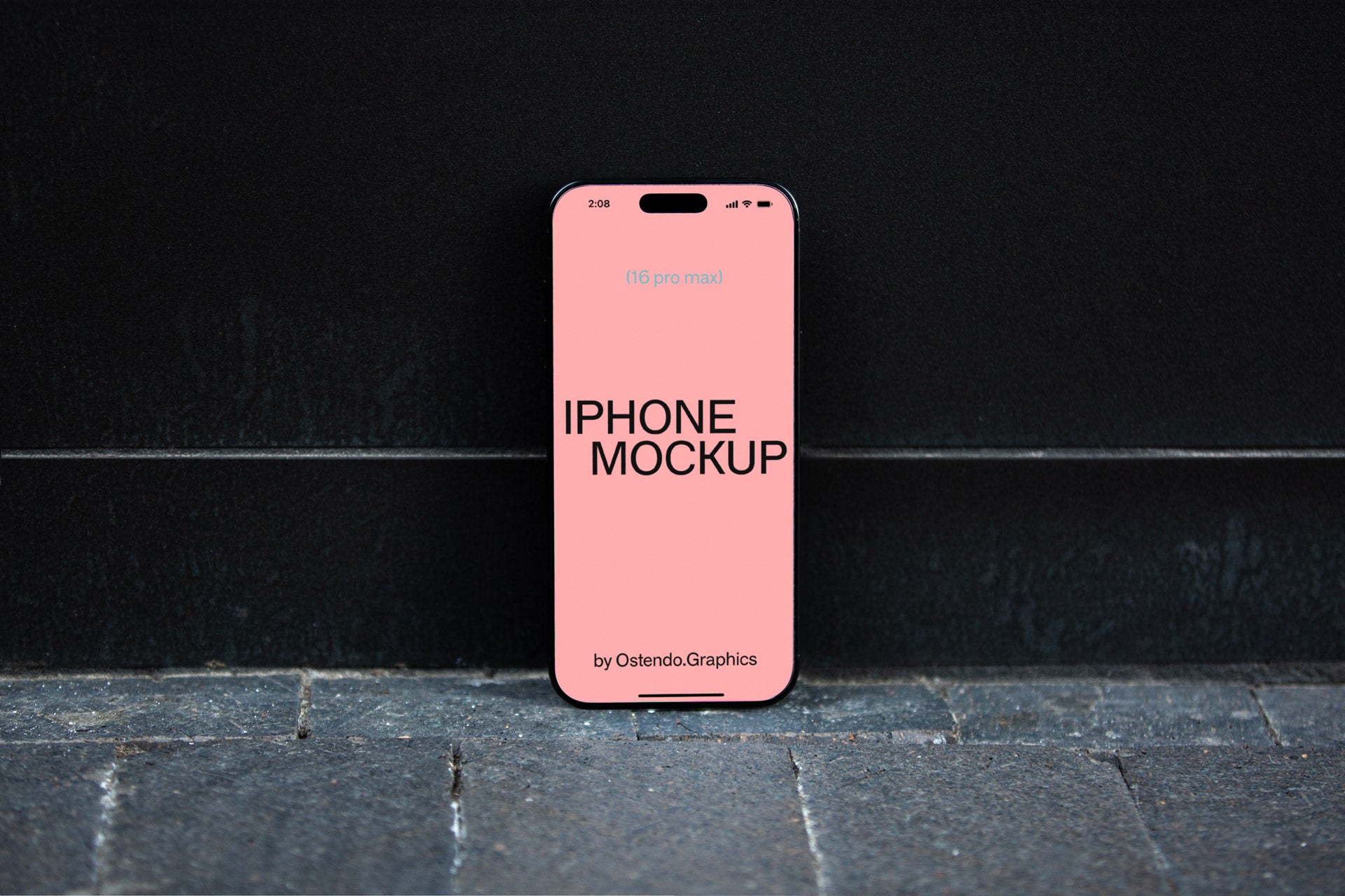 DD24-25 iPhone 16 Pro Max Mockup Photograph