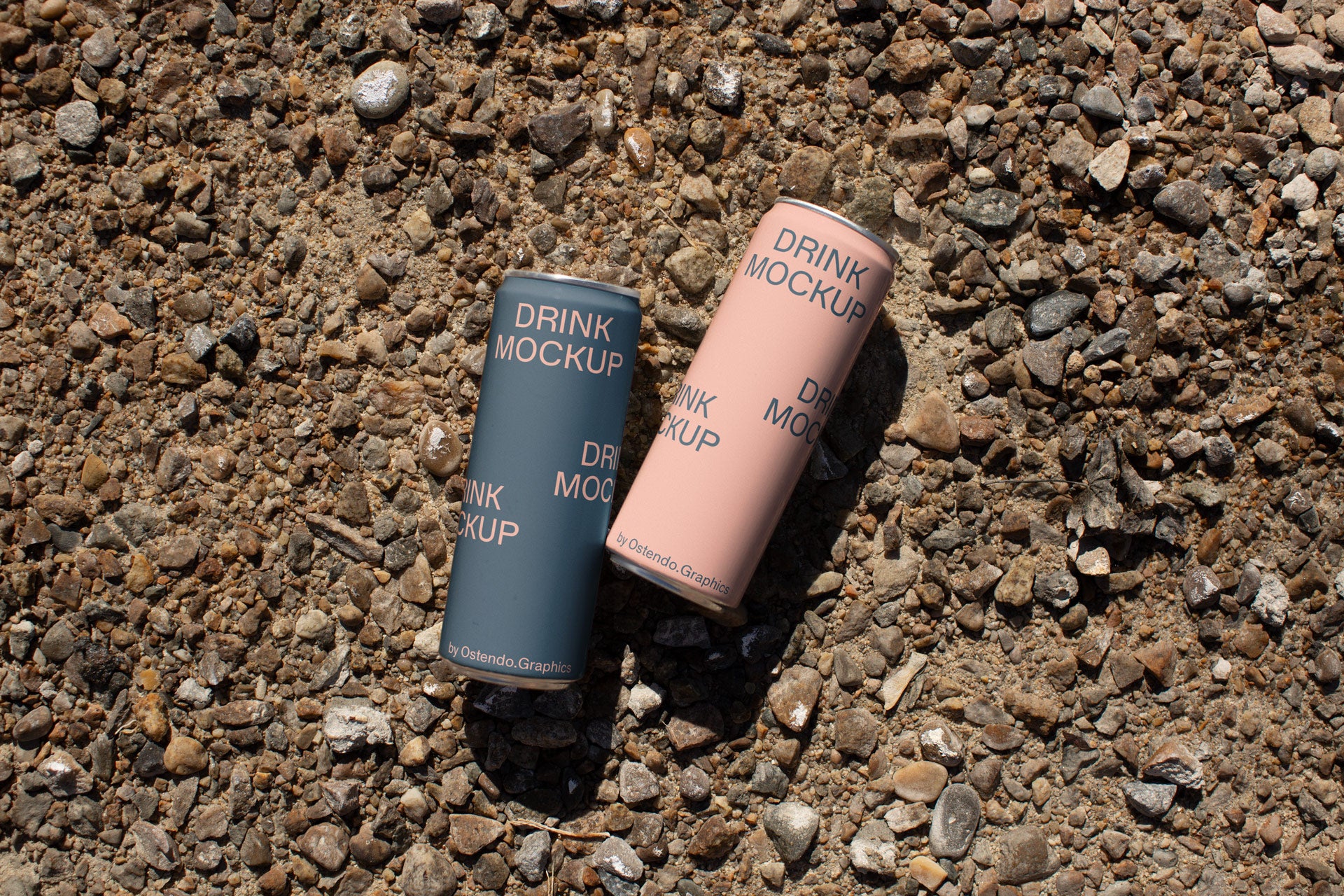 DR20 Drink Cans Mockup