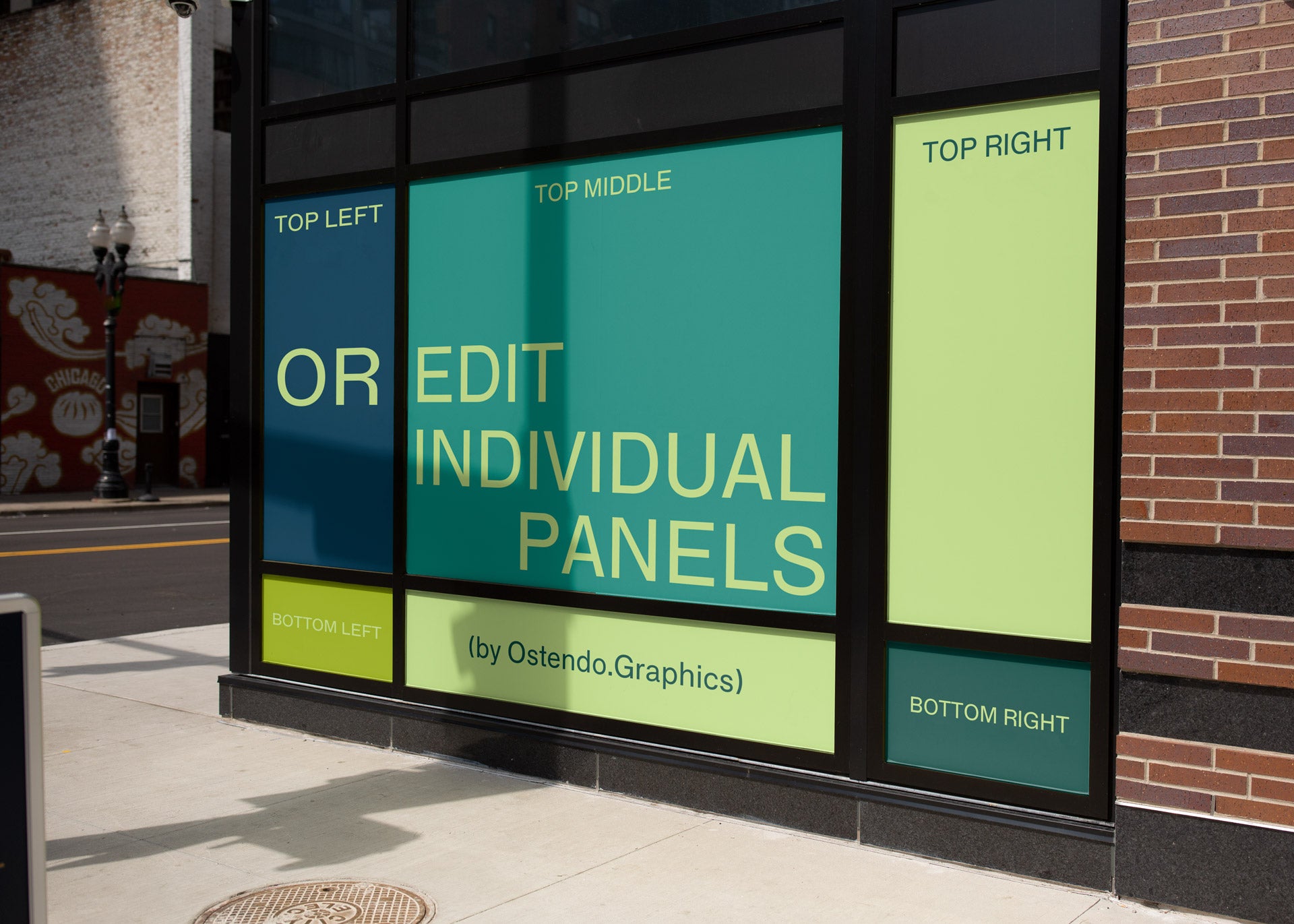 BI4 Storefront Billboard Sign Mockup