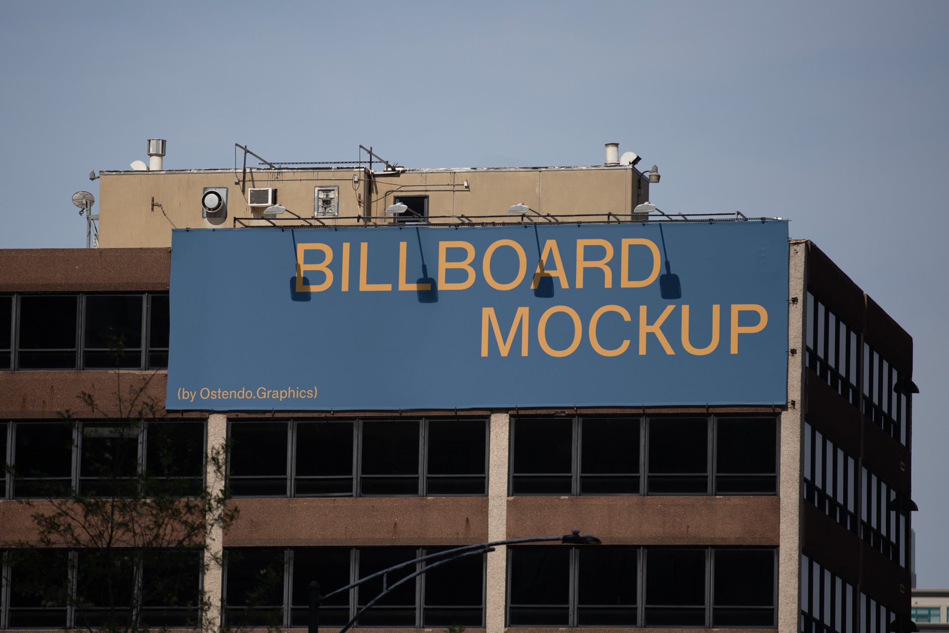 BI7 Outdoor Billboard Mockup Urban City