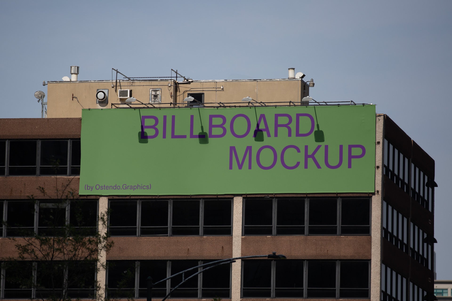 BI7 Outdoor Billboard Mockup Urban City