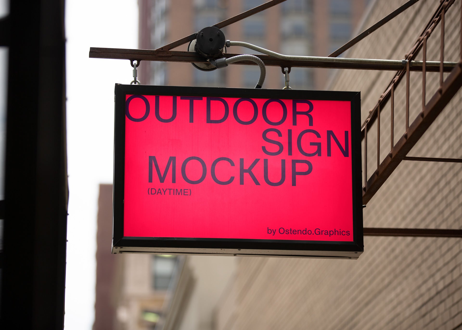 SI1 Outdoor Sign Mockup Landscape