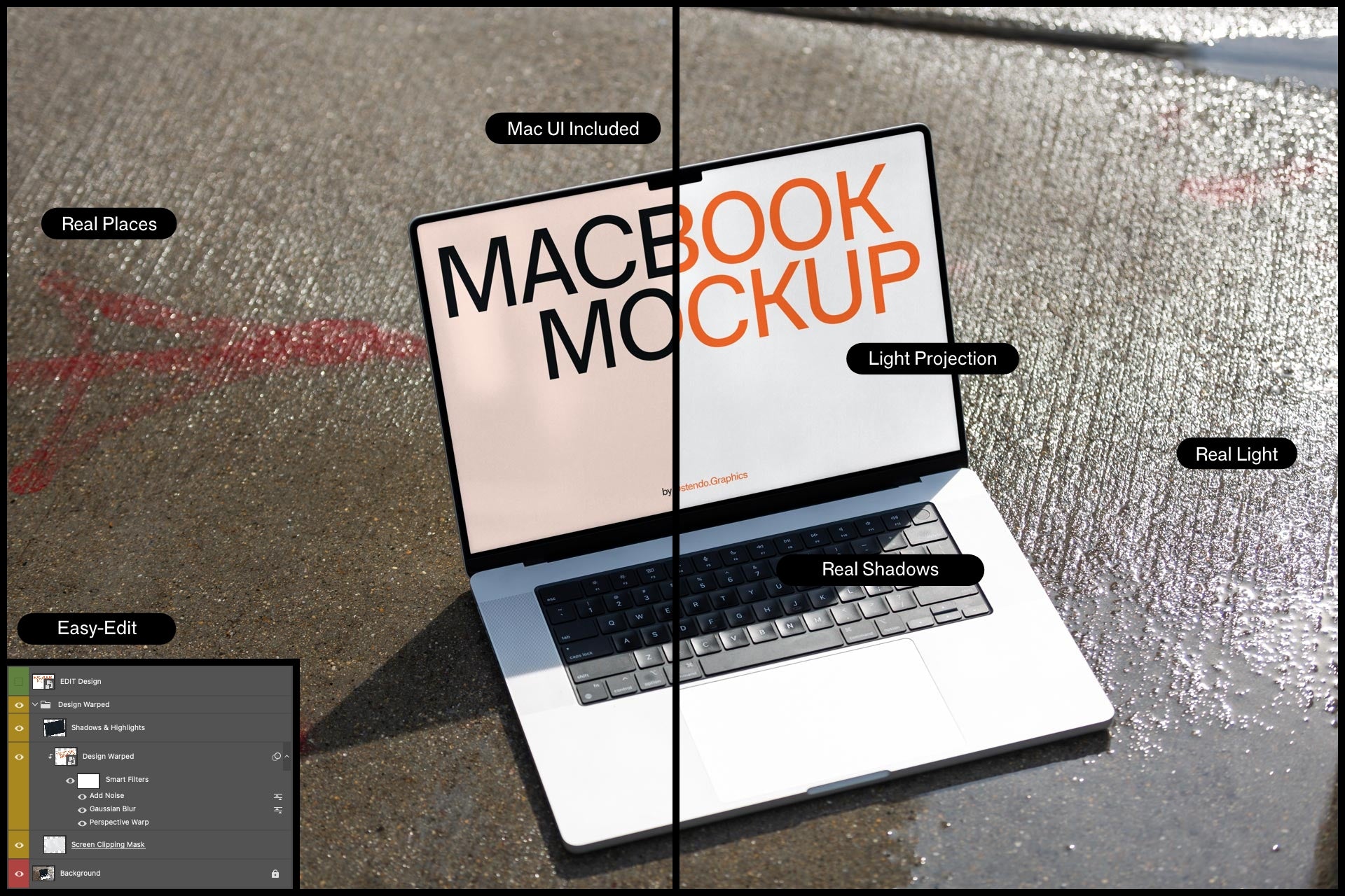 B-DD-V3 (14 MacBook Pro Mockups in the Springtime)
