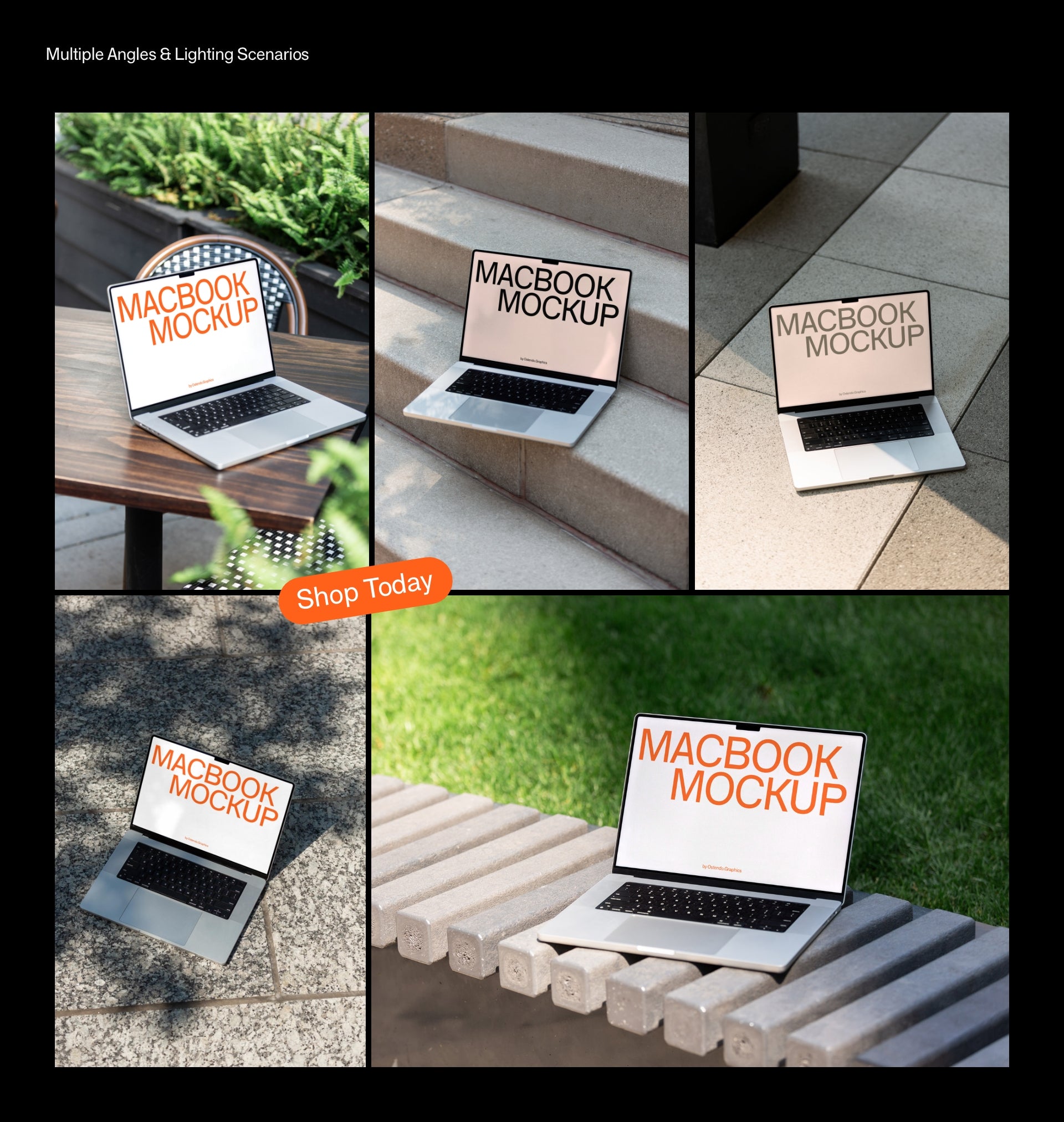 B-DD-V3 (14 MacBook Pro Mockups in the Springtime)