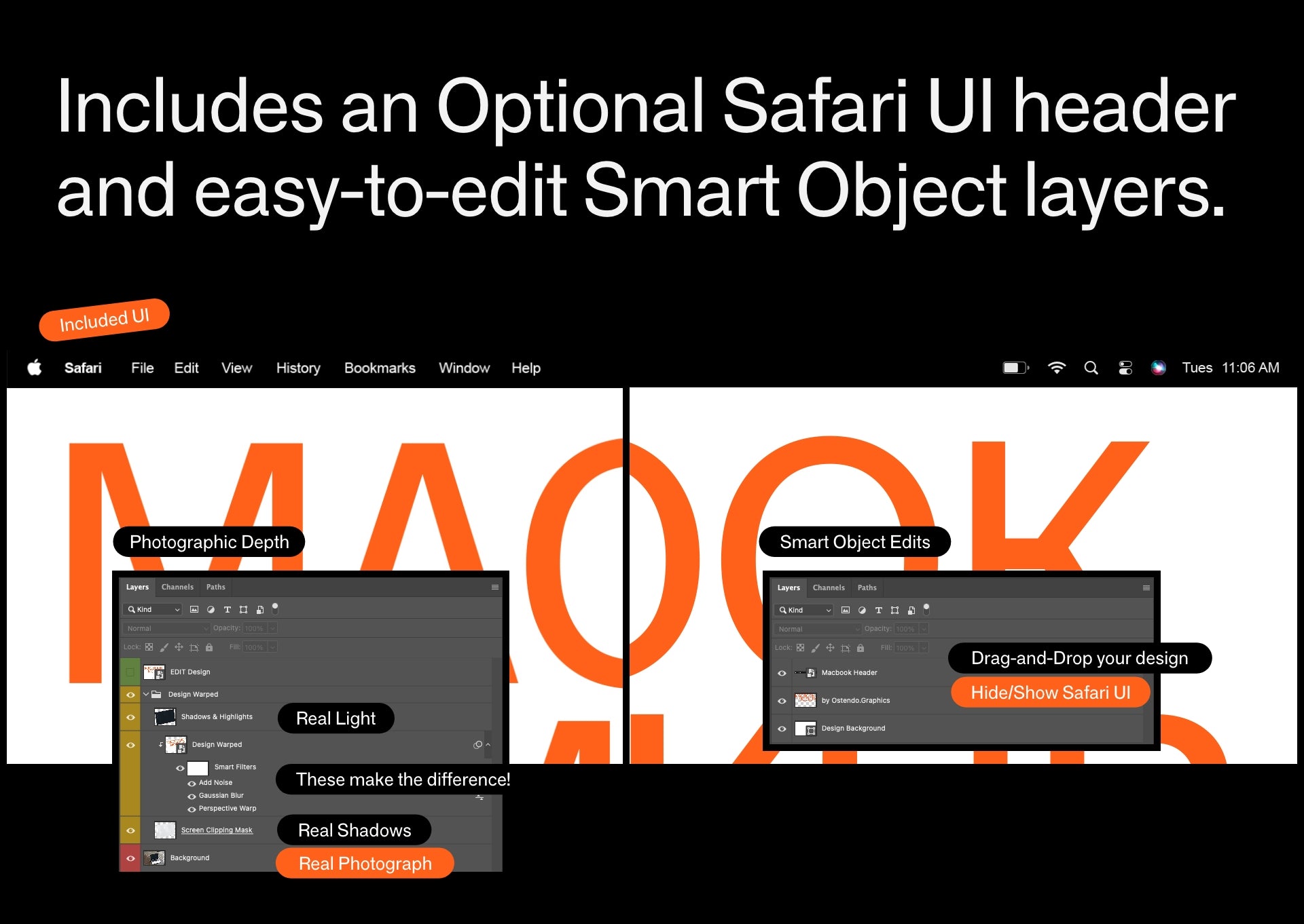 DD61 Macbook Pro Mockup on Soft Couch