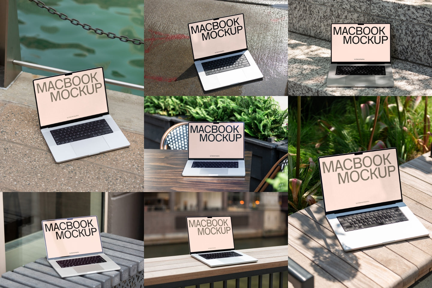 B-DD-V3 (14 MacBook Pro Mockups in the Springtime)