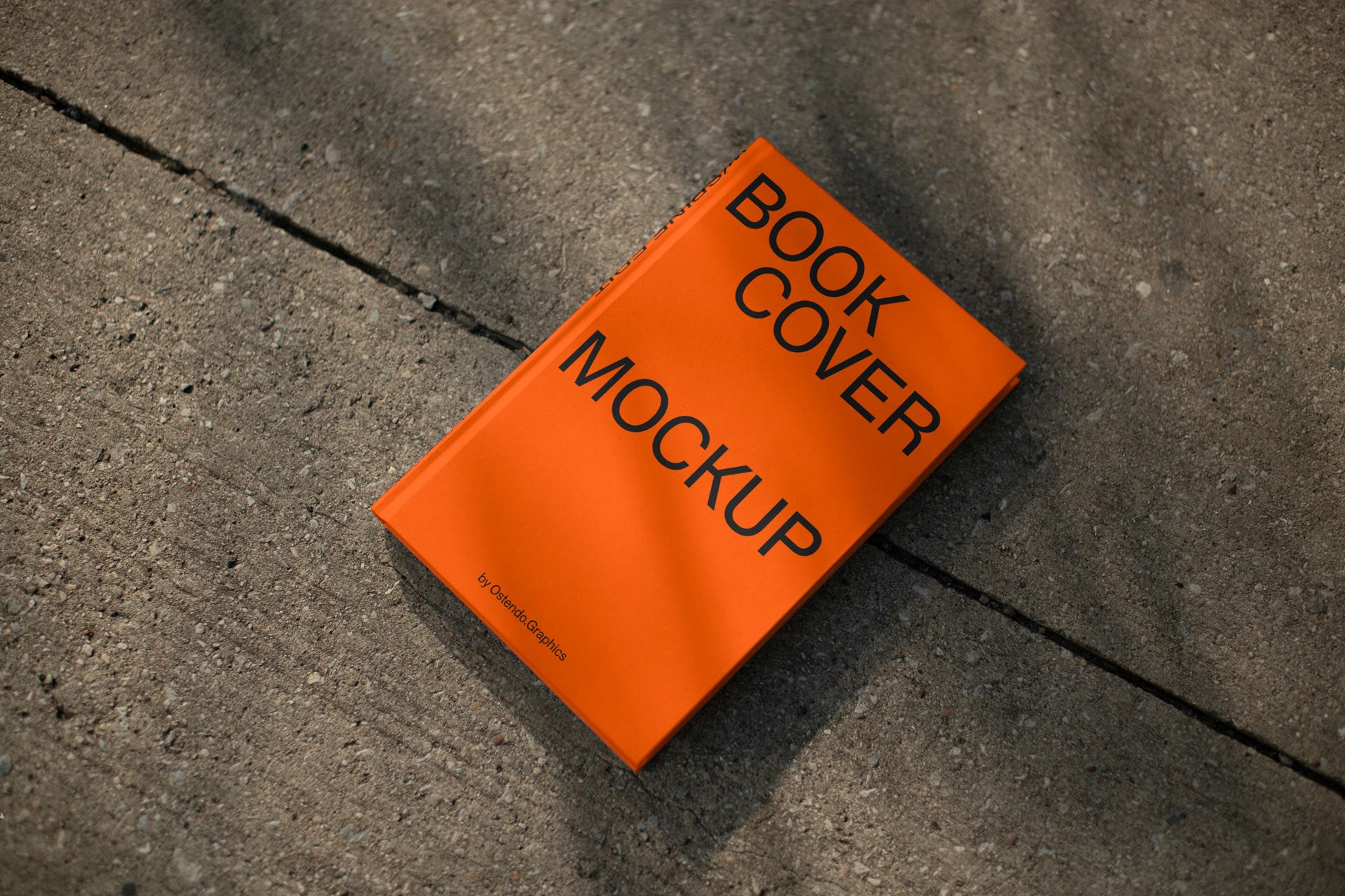 BO6 Book Cover Design Mockup (Hardback)