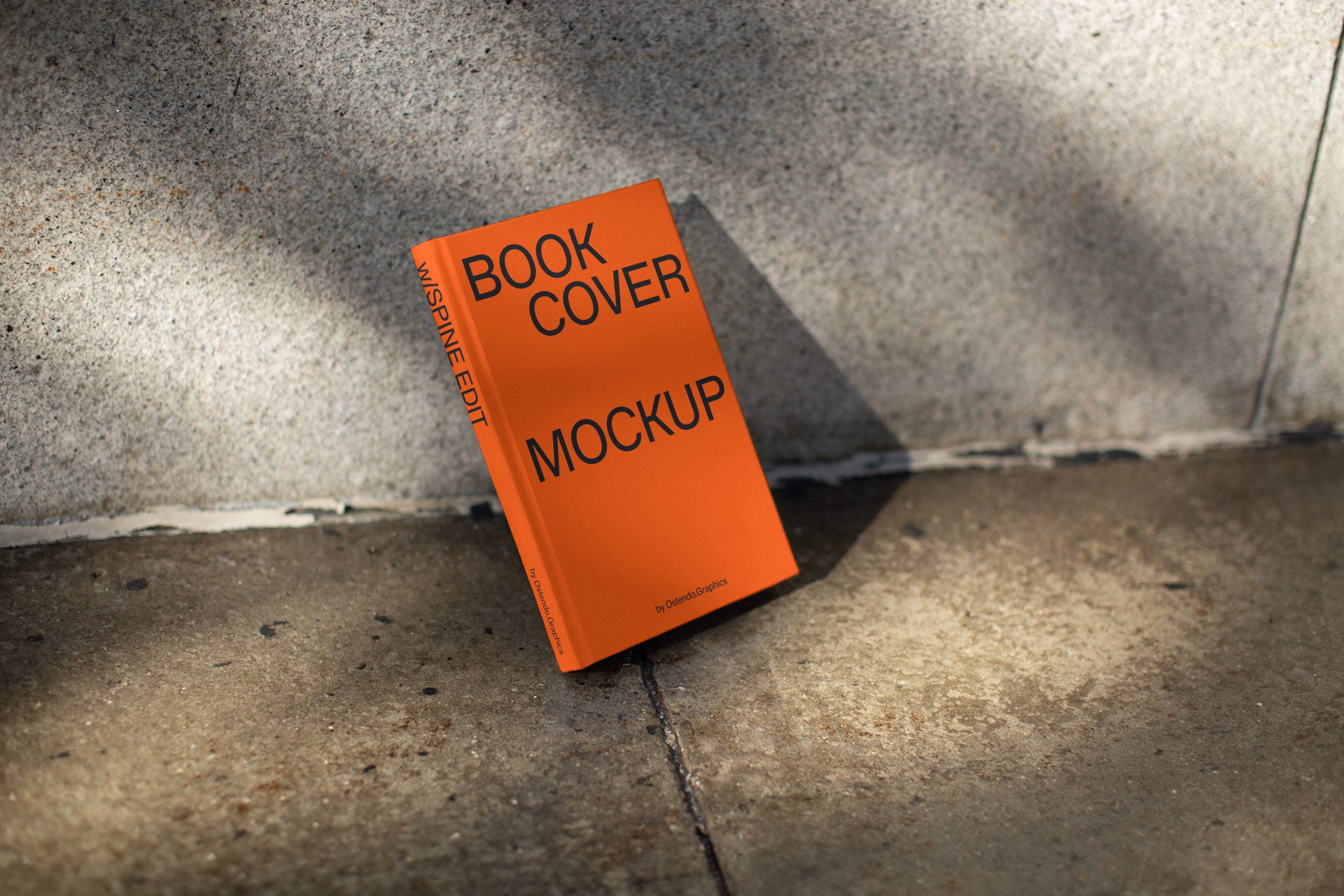 BO8 Book Cover Design Mockup (Hardback)