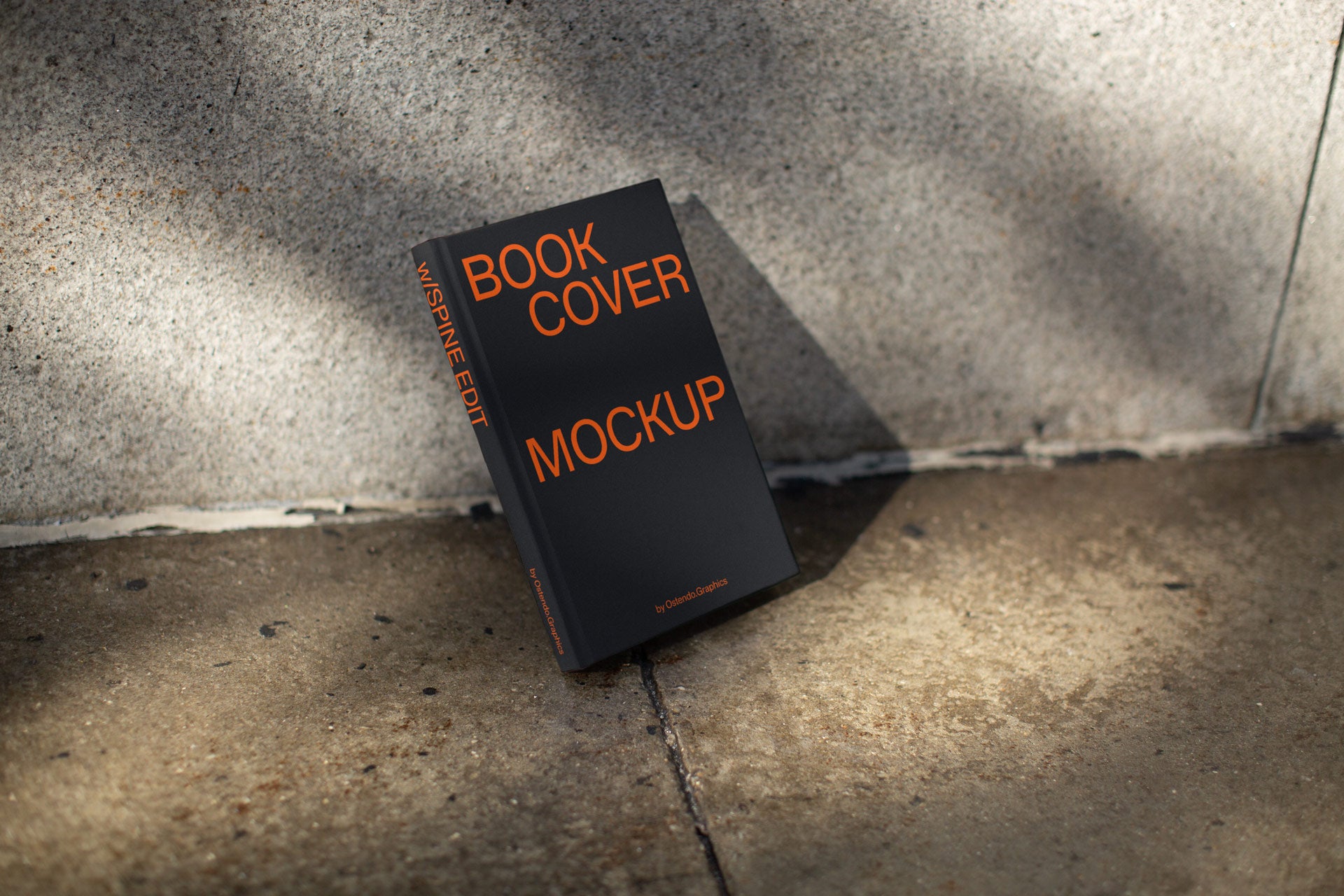 BO8 Book Cover Design Mockup (Hardback)