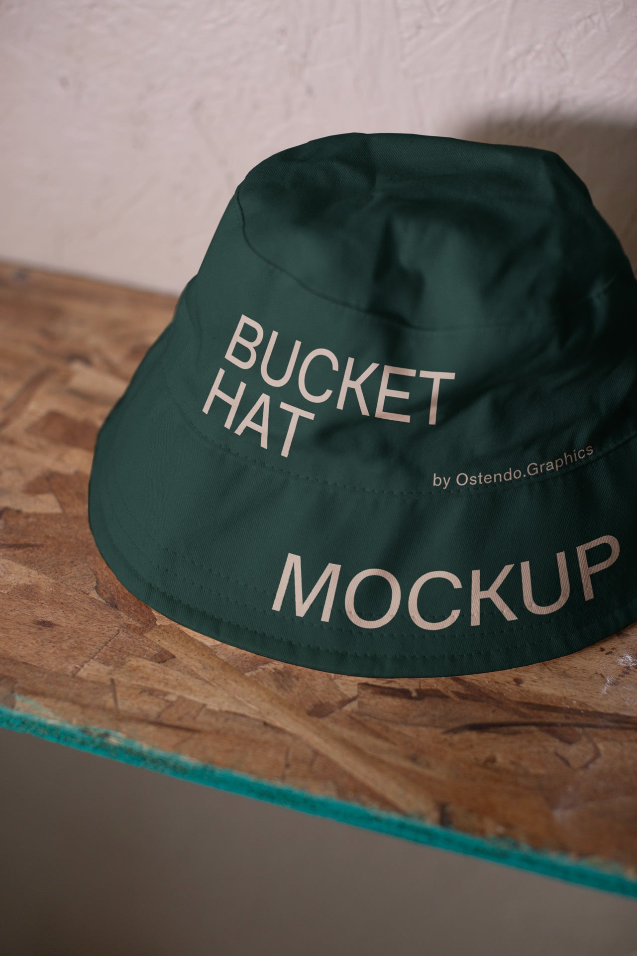 CL14 Bucket Hat Mockup Detail