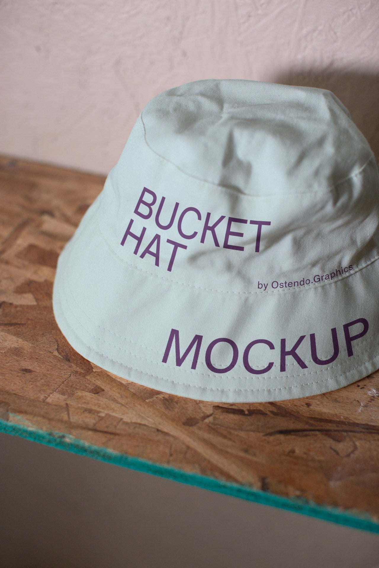 CL14 Bucket Hat Mockup Detail