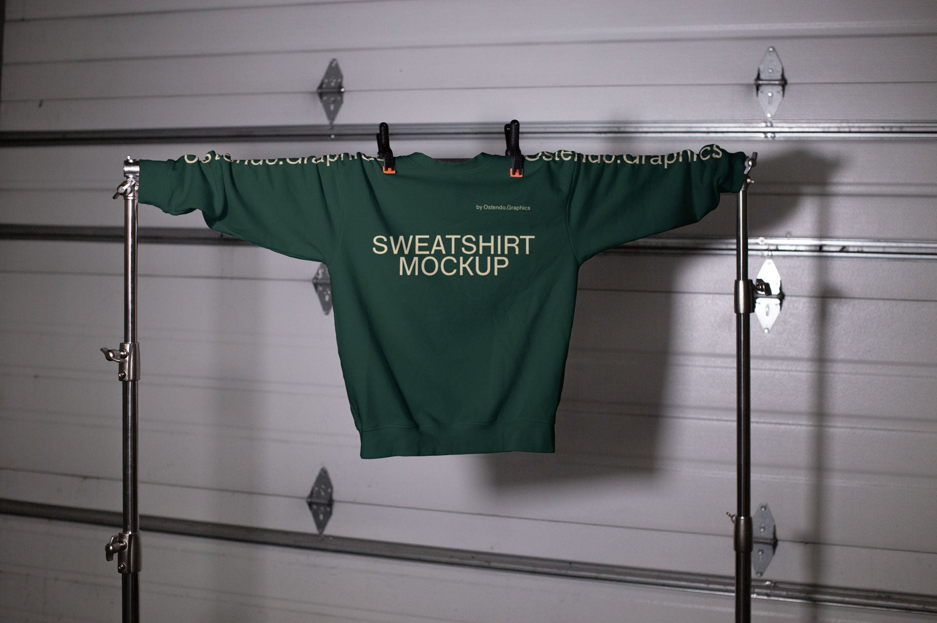 CL7 Crew Sweatshirt Mockup Strung Out