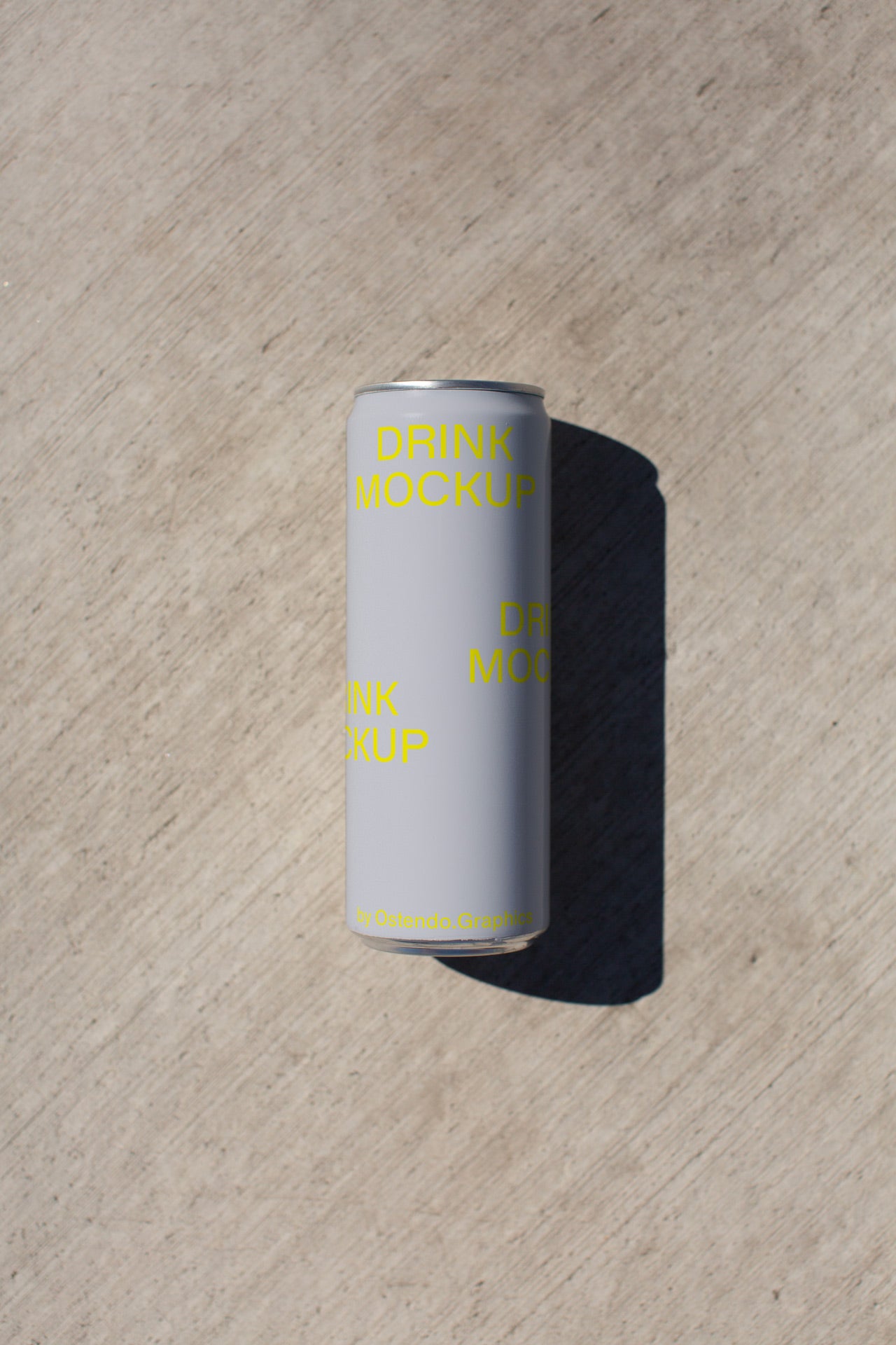 DR5 Drinks Can Mockup (Free)