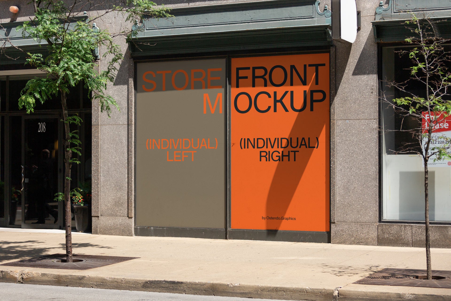 SI23 Double Storefront Mockup