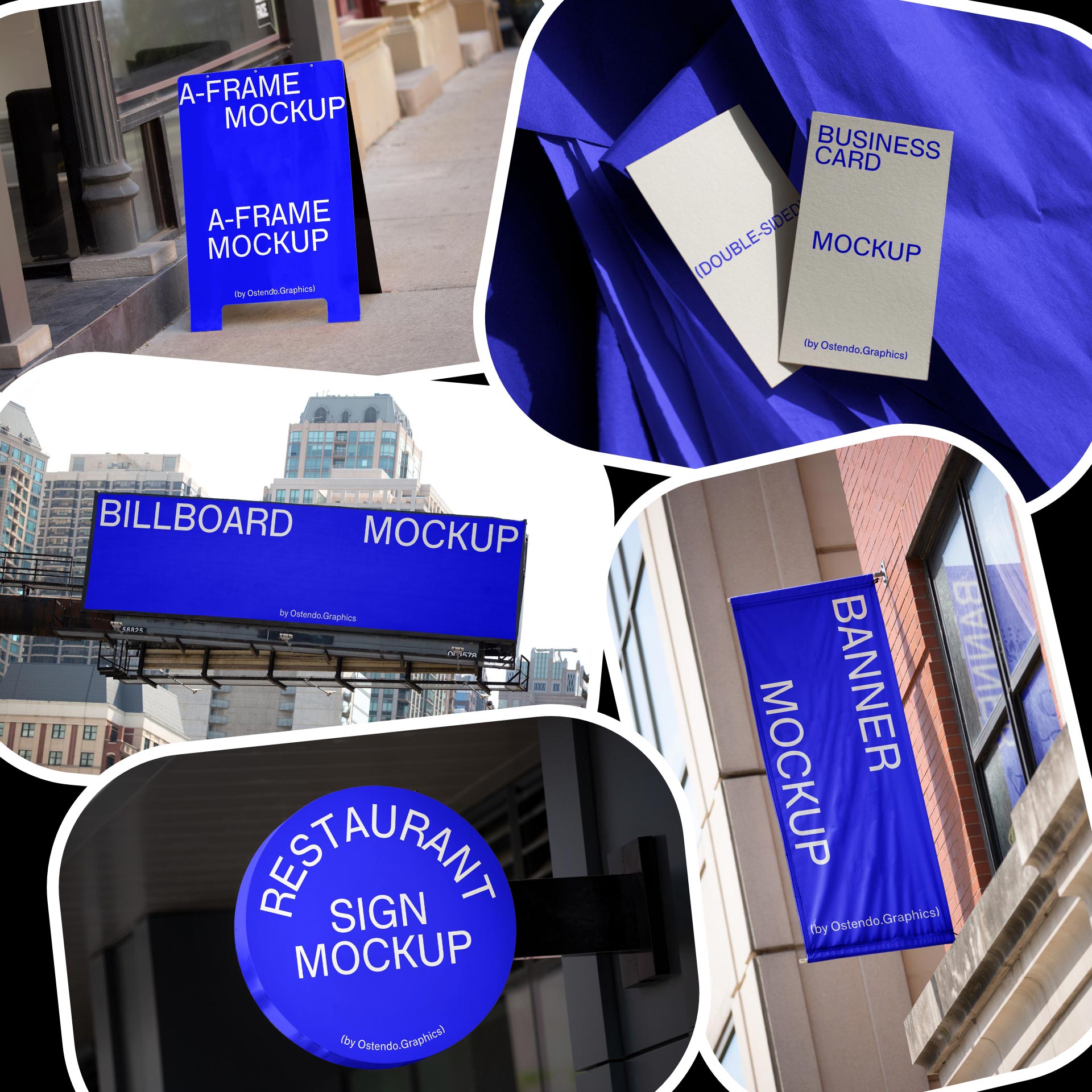Local Branding Campaign Mockups | Premium Mockup Bundle