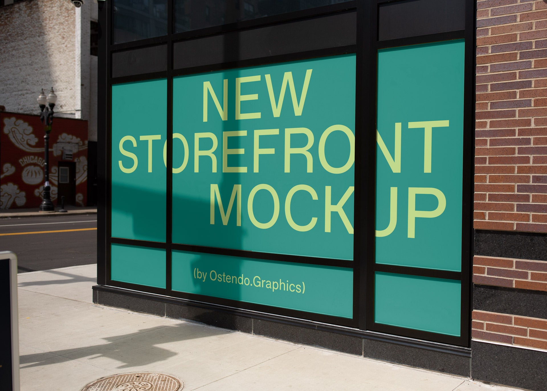 BI4 Storefront Billboard Sign Mockup