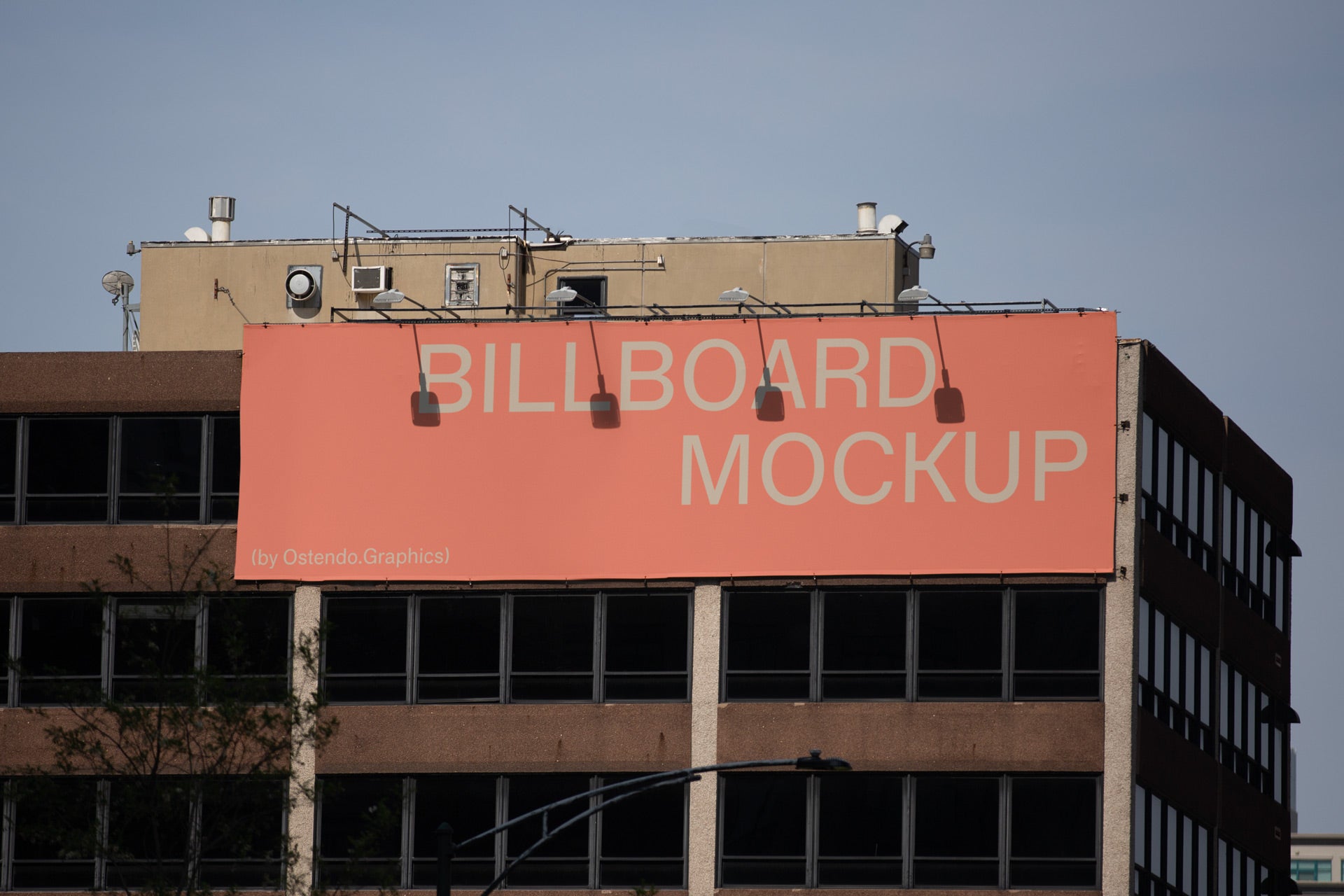 BI7 Outdoor Billboard Mockup Urban City